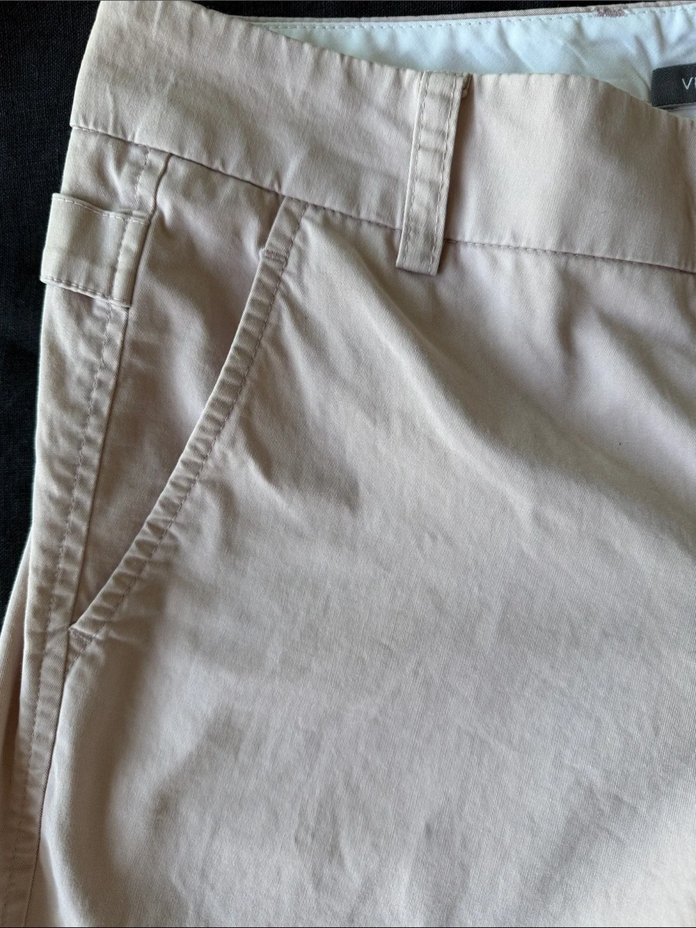 Vince Rose Cotton Bermuda Shorts Size 2 - Picture 2 of 9